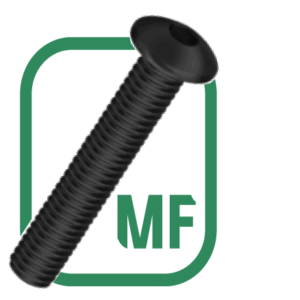 SI-AB Parafuso Sextavado Interno Cabeça Abaulada DIN 7380 Aço Liga 10,9